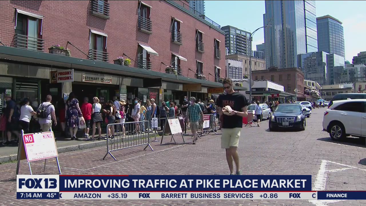 Improving traffic at Pike Place Market