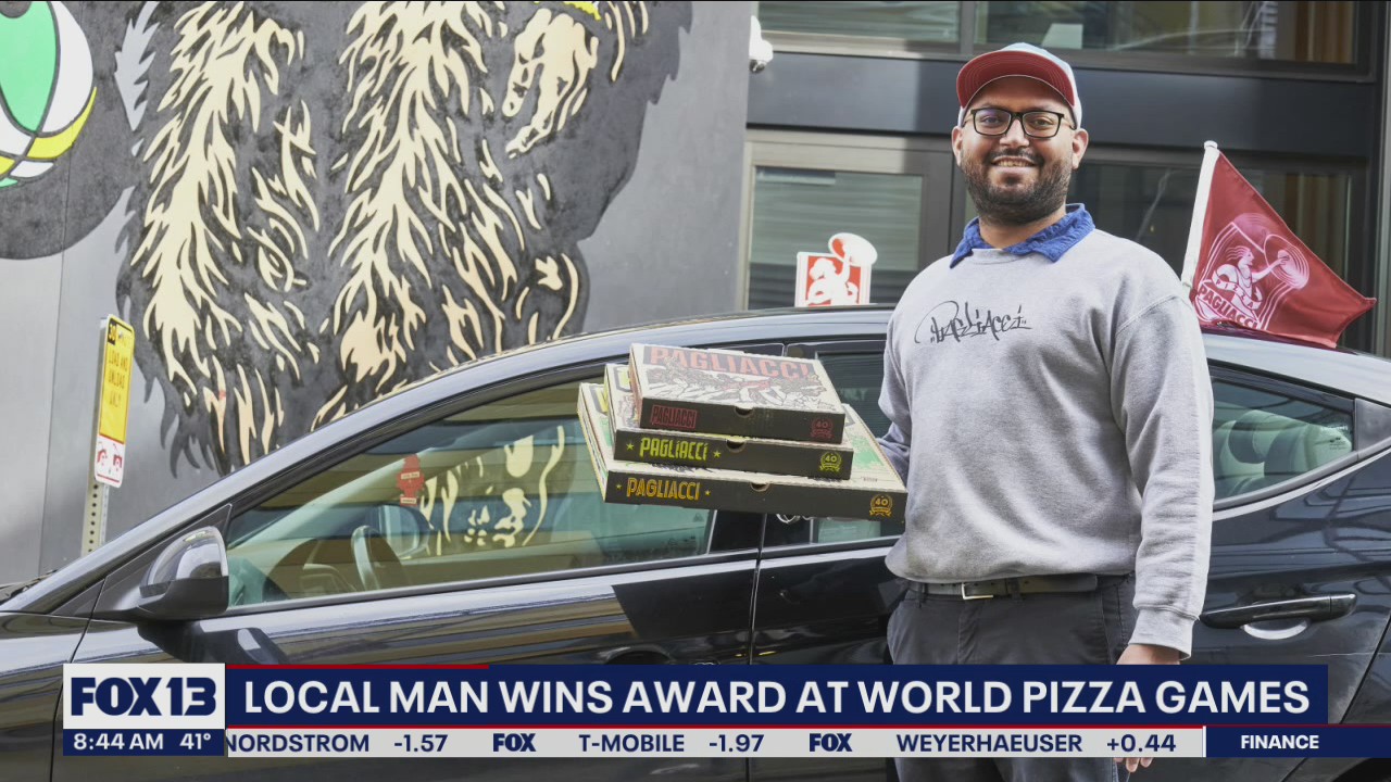 Local man wins award at World Pizza Games