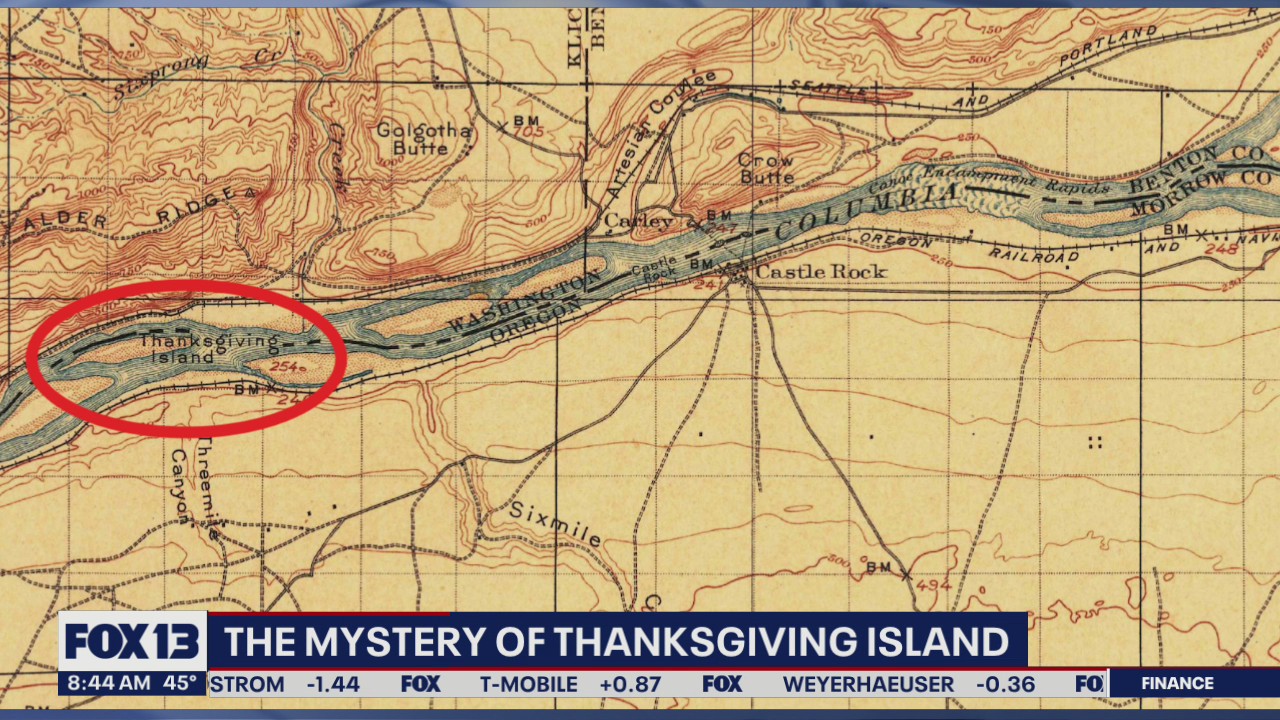 The mystery of Thanksgiving Island