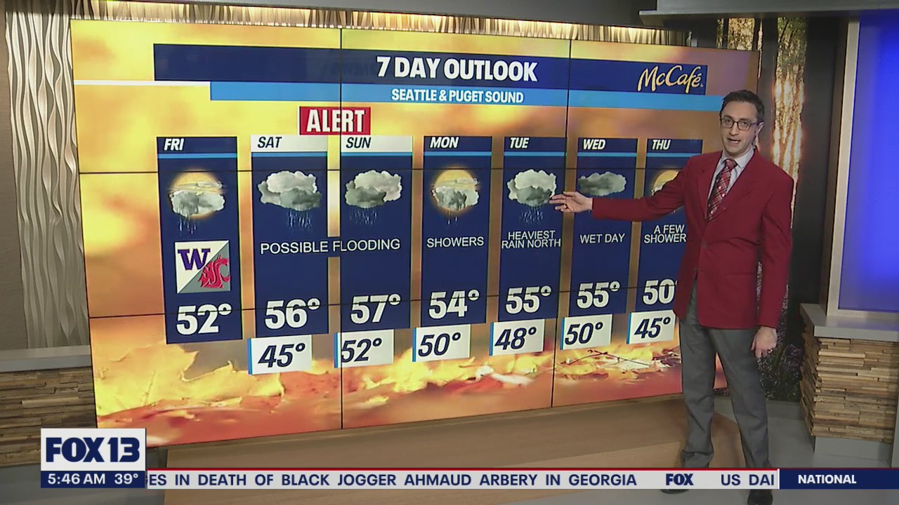 Flooding concerns this weekend with heavy rain ahead