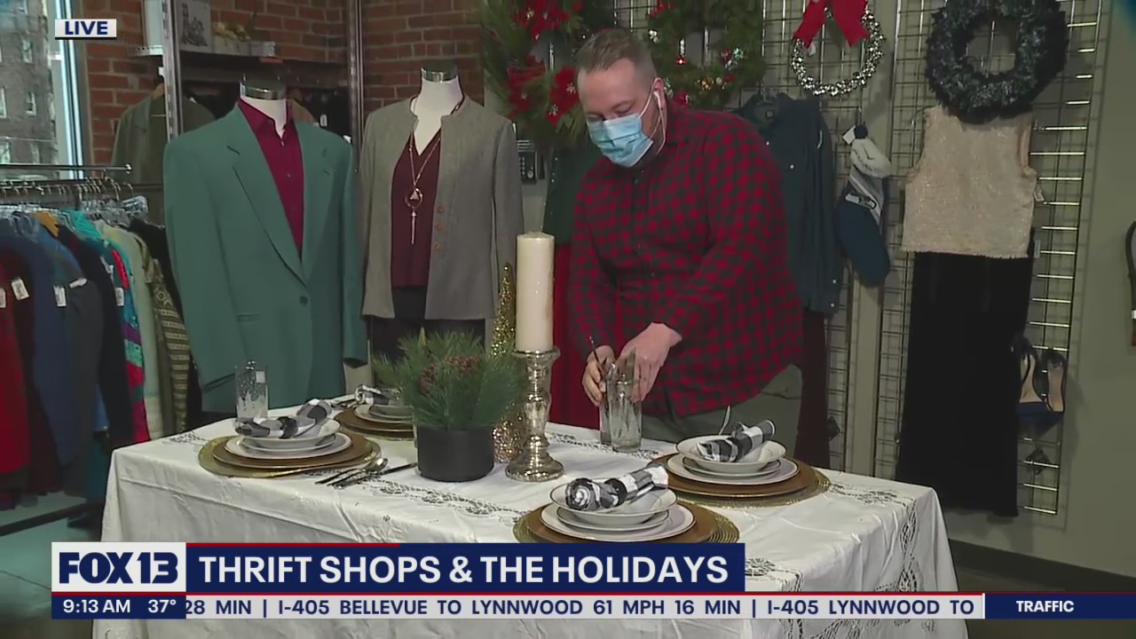 Goodwill shares tips on thrift shopping for holiday gifts, clothes and decor