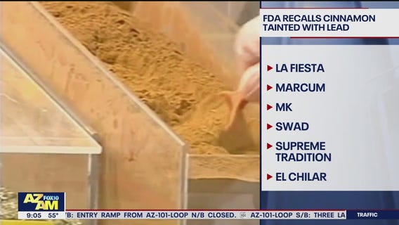 Lead warning in recalled ground cinnamon
