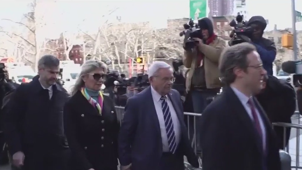 New Jersey Sen. Bob Menendez pleads not guilty