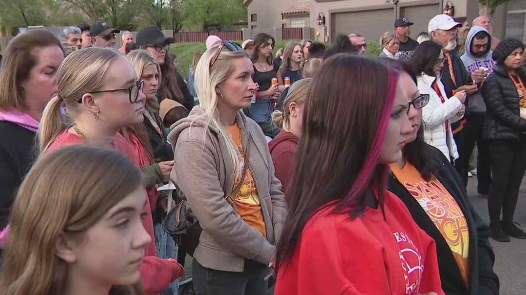 Preston Lord: Community gathers for vigil