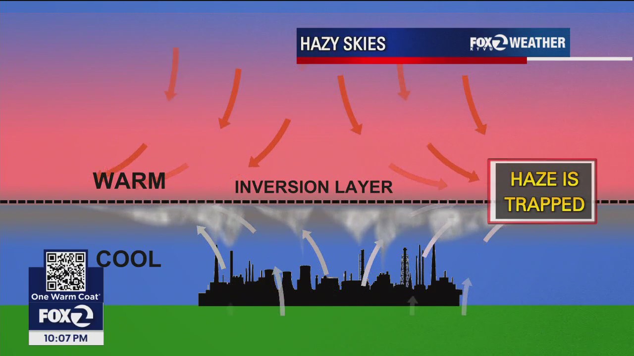 Unhealthy air across parts of the Bay Area