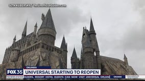 Universal Orlando starting to reopen
