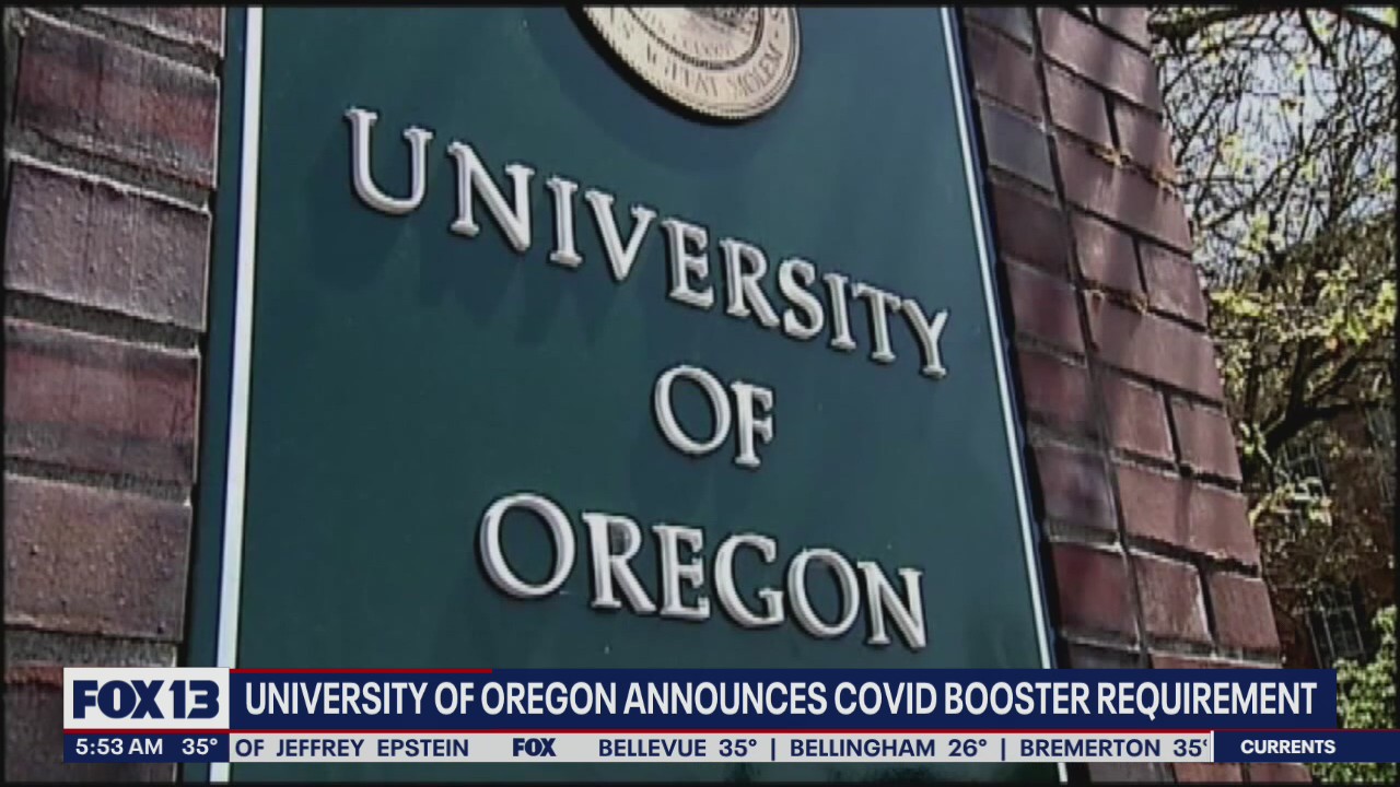 University of Oregon announces COVID-19 booster requirement