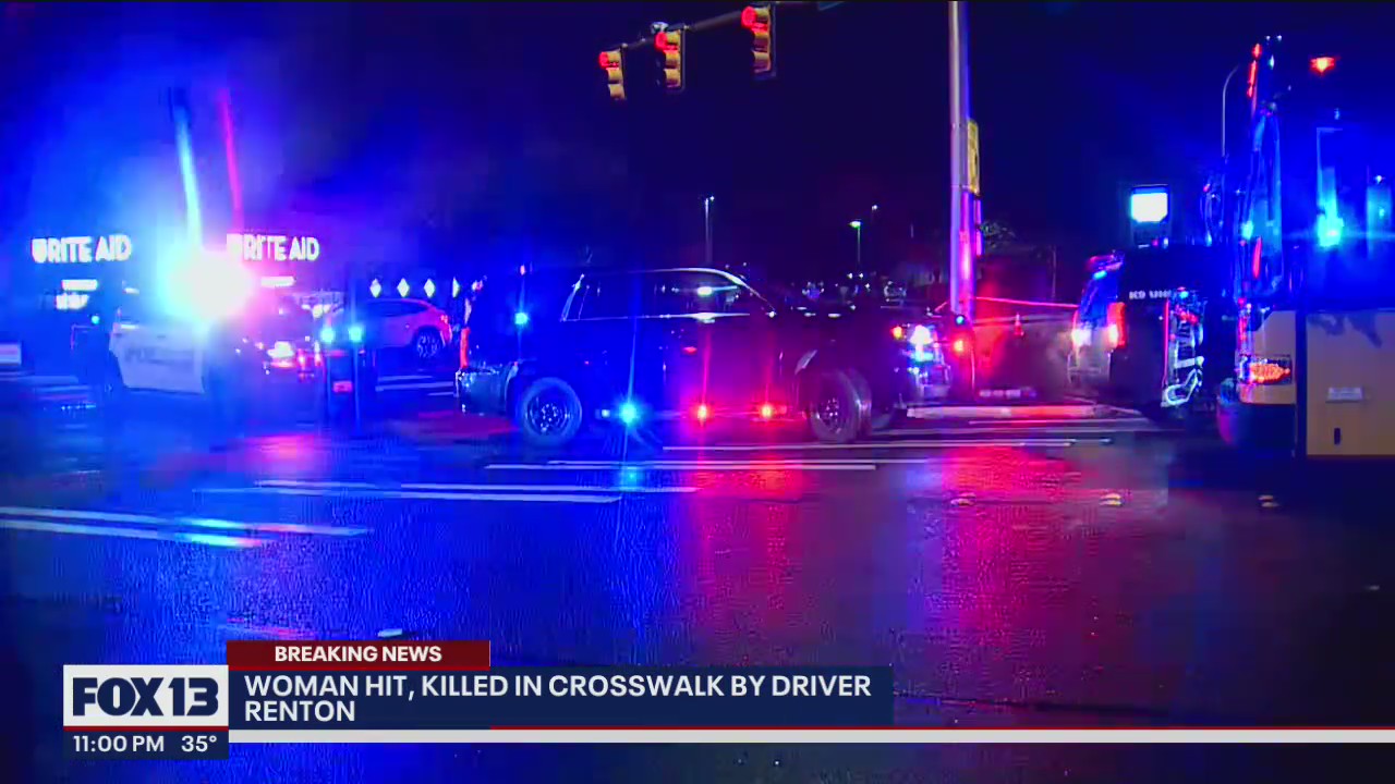Police investigating deadly hit-and-run involving pedestrian in Renton