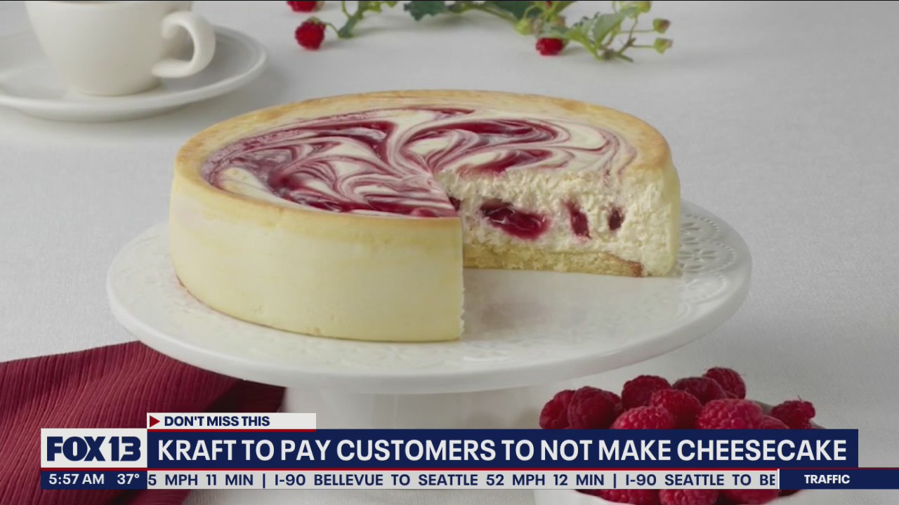 Kraft to pay customers to not make cheesecake
