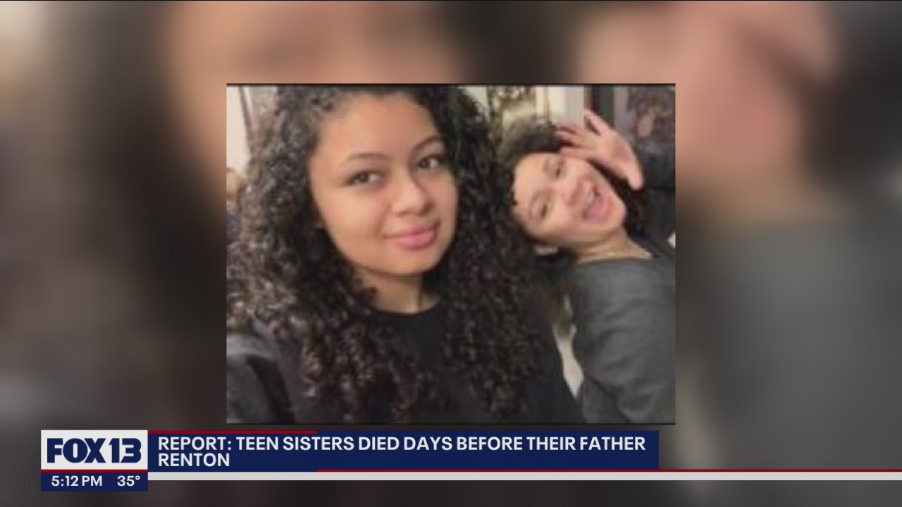 Report: Teen sisters died days before their father
