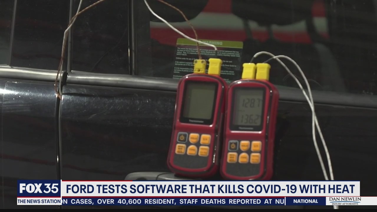 Ford tests software that kills COVID-19 with heat