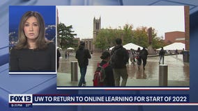 University of Washington to return to online learning for start of 2022 as Omicron cases rise