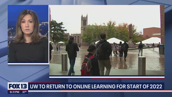 University of Washington to return to online learning for start of 2022 as Omicron cases rise