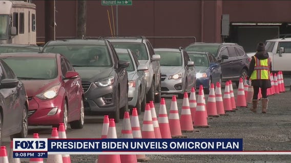 COVID-19 testing sites backed up as omicron variant circulates ahead of holidays