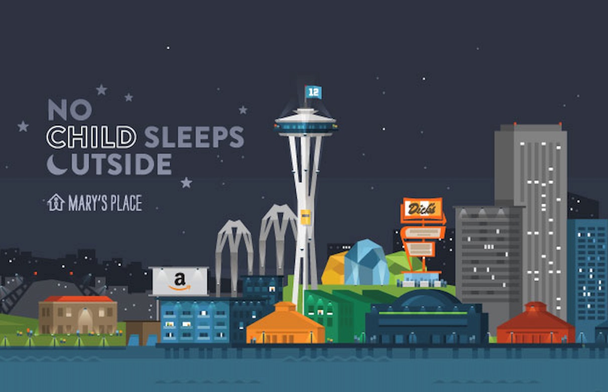 Healthy Living: Mary's Place 'No child sleeps outside' campaign