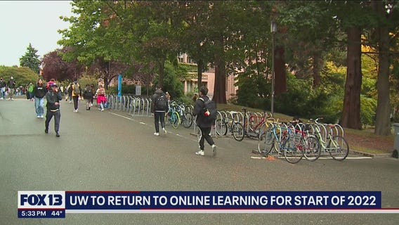 UW to return to online learning for start of 2022