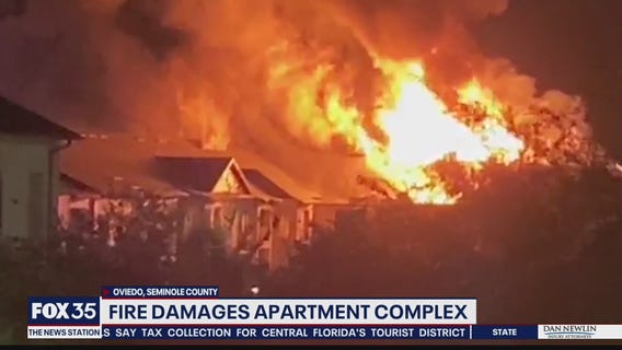 Fire damages Park Place apartments in Oviedo
