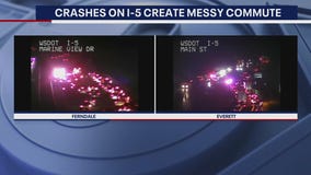 At least 1 killed in crash on I-5 in Ferndale