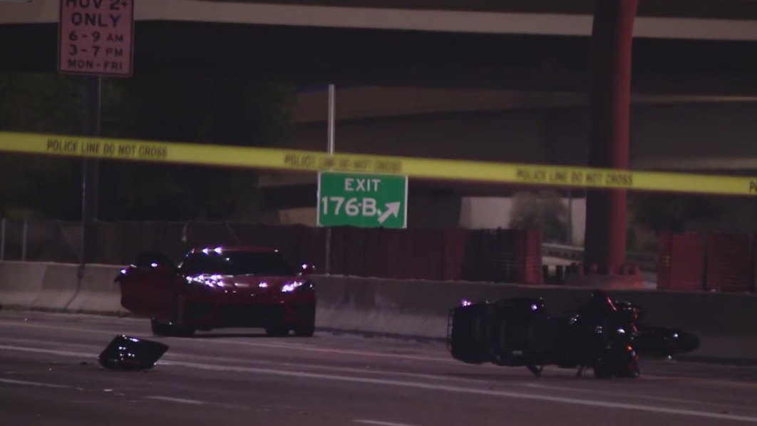 Deadly motorcycle crash on U.S. 60 in Mesa