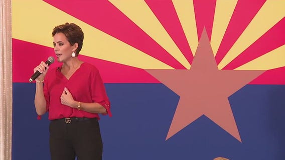 Kari Lake filing her nominating petitions