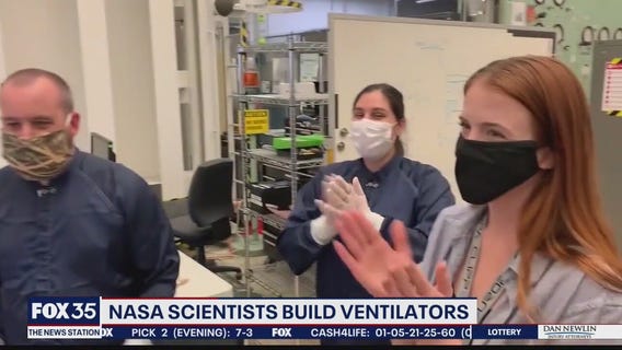 Search for Solutions: NASA engineers build ventilators