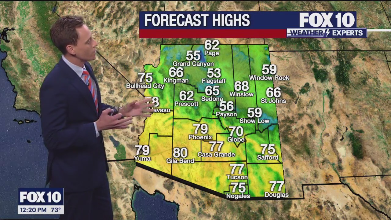 Noon Weather Forecast - 3/12/24