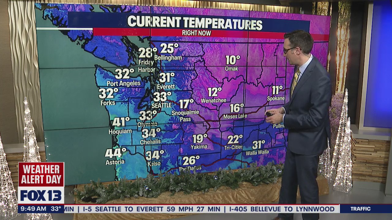 Rain, snow mix possible later Thursday in some spots