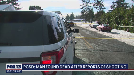 Pierce Co. Sheriff find a dead man in car near Washington High School in Parkland
