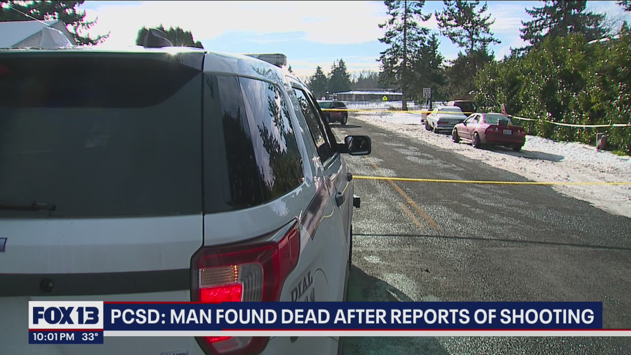 Pierce Co. Sheriff find a dead man in car near Washington High School in Parkland