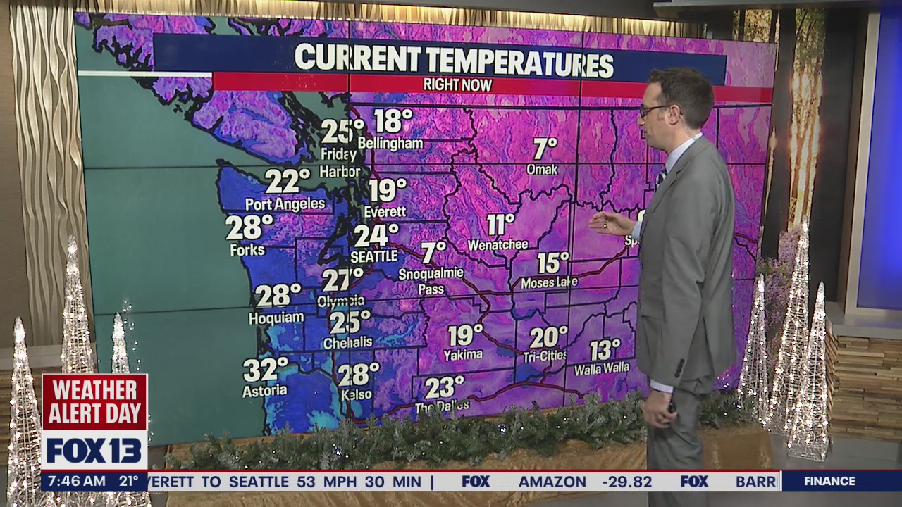 Another round of snow expected late Wednesday