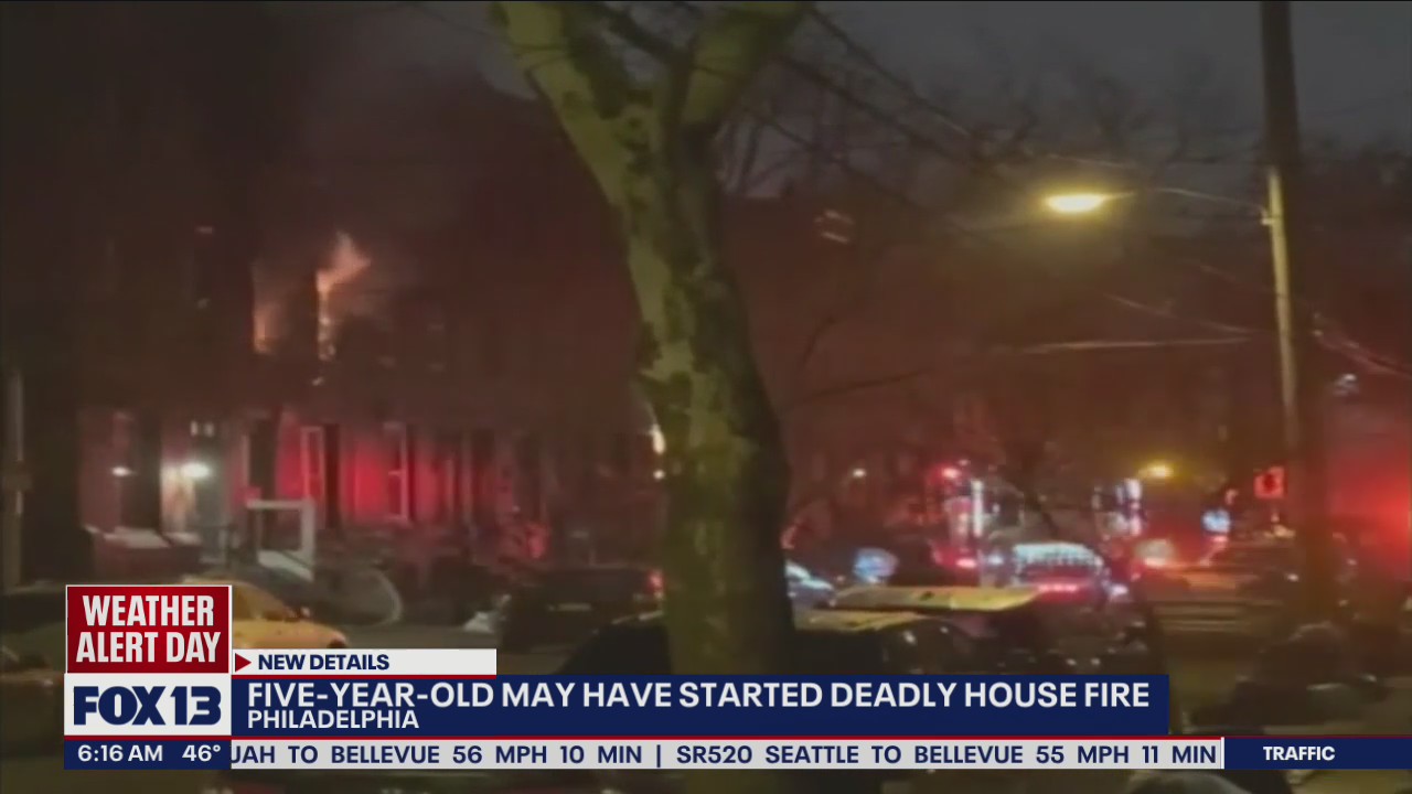 Child may have started deadly Philadelphia rowhome fire, warrant says