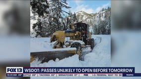 WSDOT says mountain passes unlikely to open before Sunday