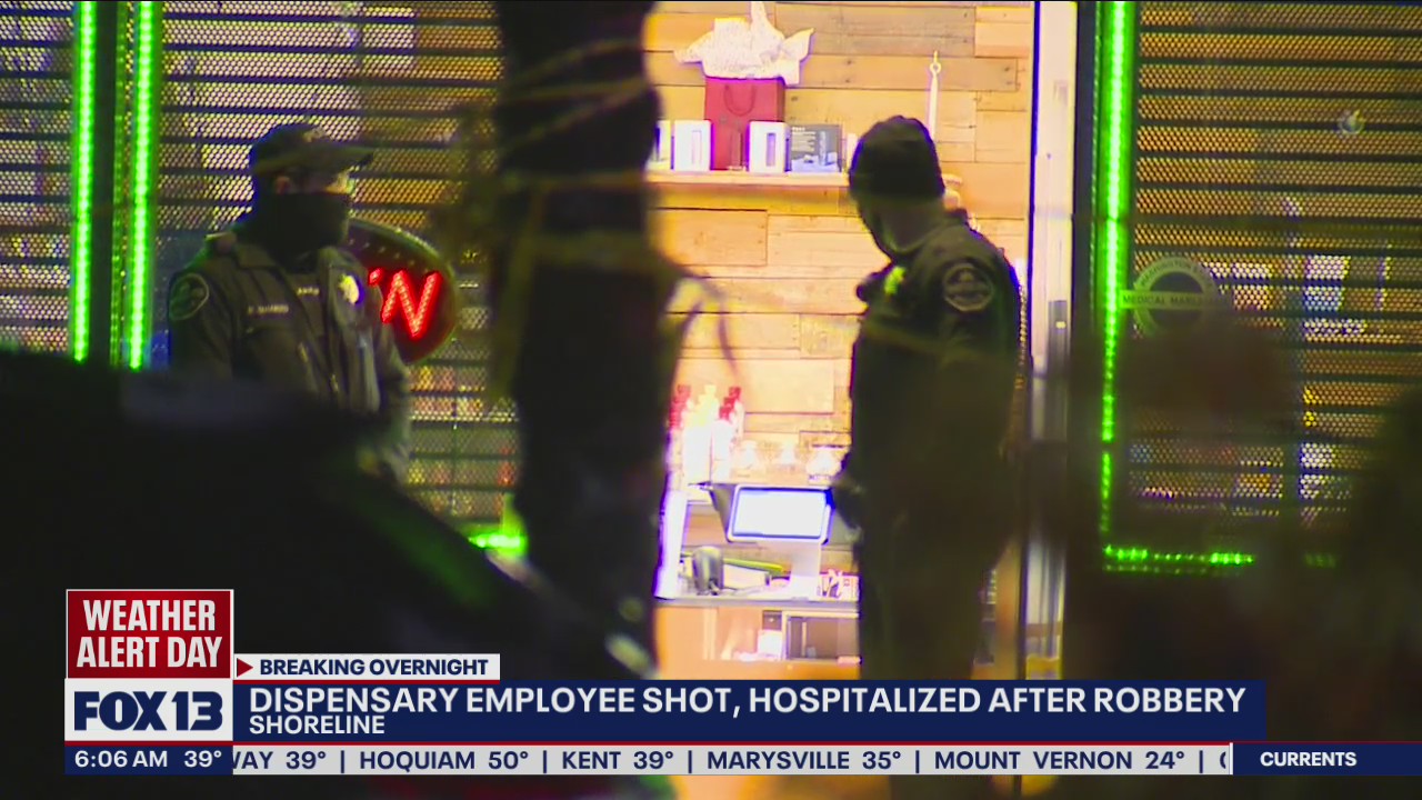 Dispensary employee injured after shooting, robbery