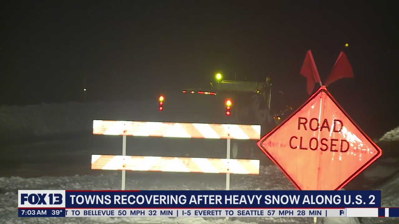 Towns recovering after heavy snow