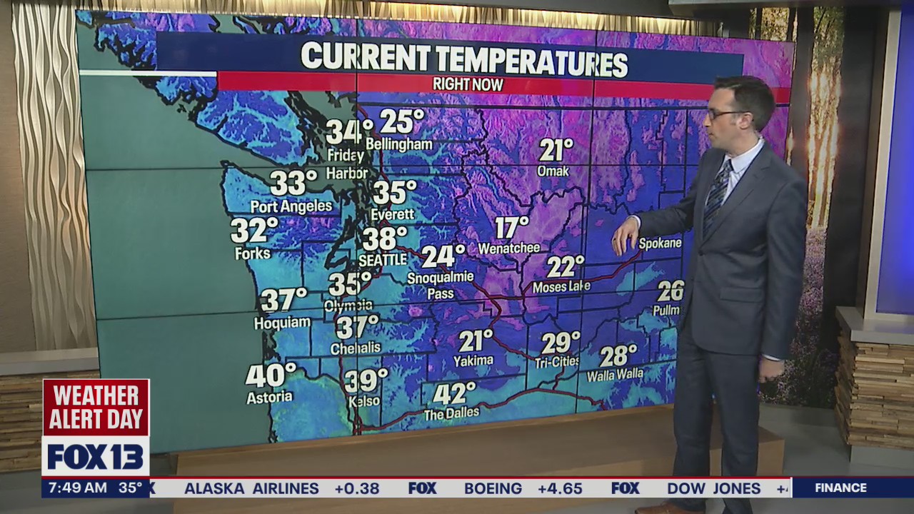 Some will see snow, others will see rain Wednesday