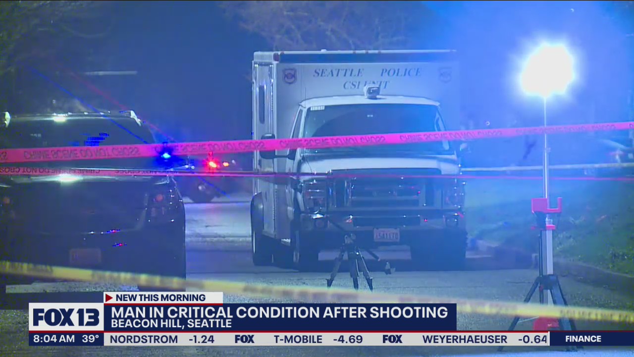 Man critically injured in shooting
