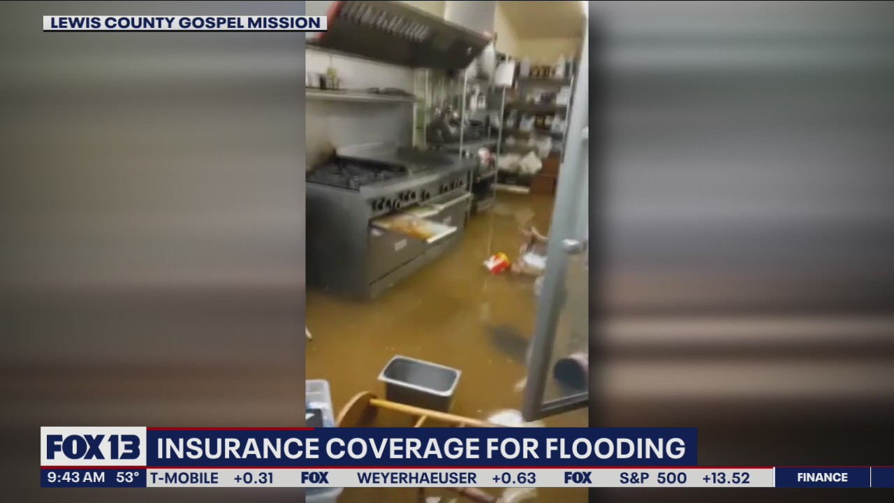 Insurance coverage for flooding
