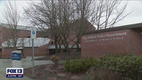 Kent police chief fields questions over assistant's Nazi insignia, calling for resignation