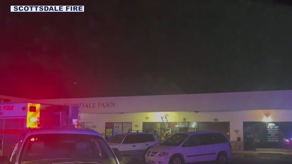 Hazmat crews respond to strip mall fire