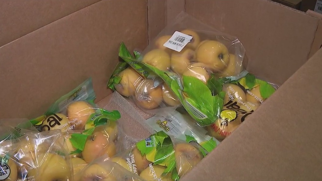 St. Mary's Food Bank receives major fruit donation