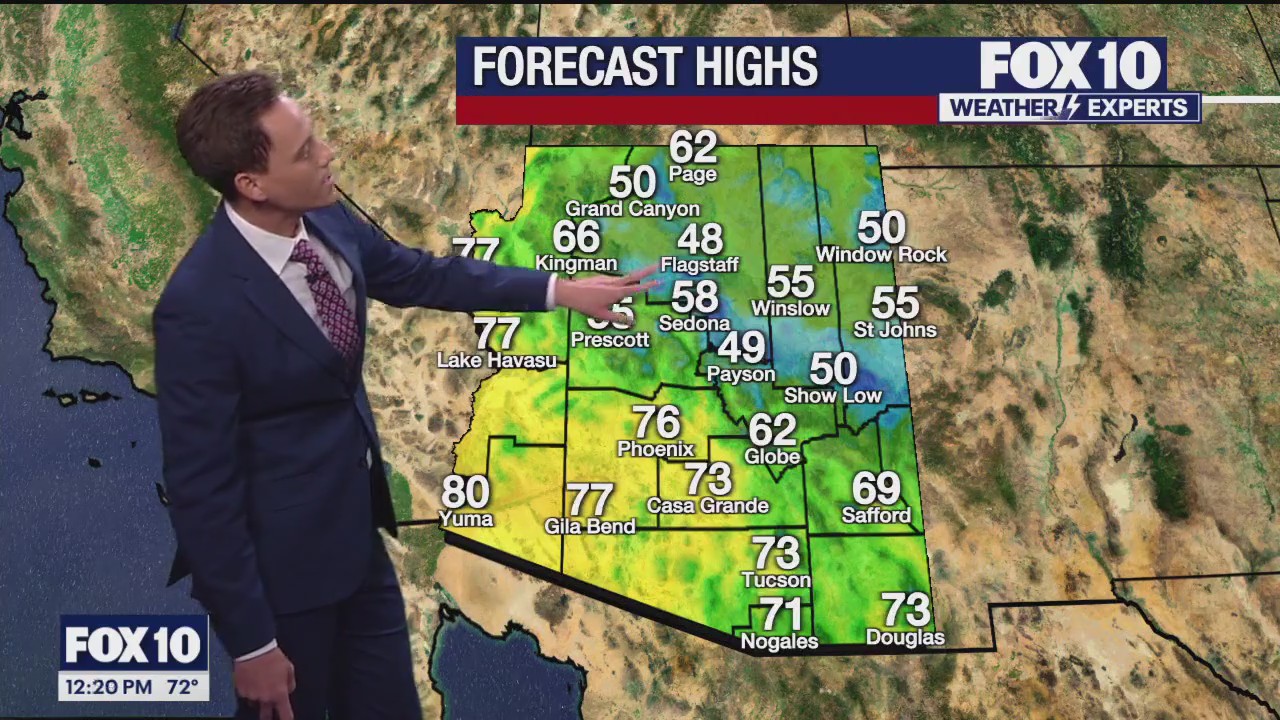 Noon Weather Forecast - 3/19/2024