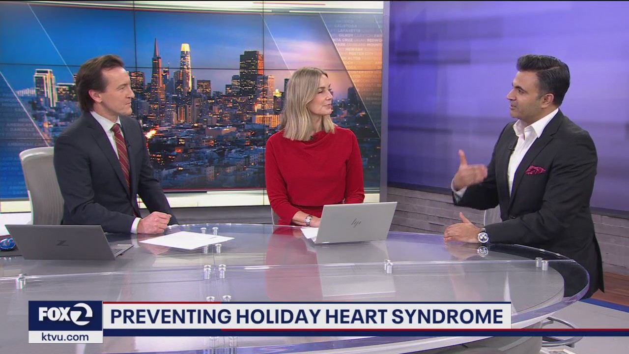 Cardiologist shares ways to avoid 'Holiday Heart Syndrome' this season