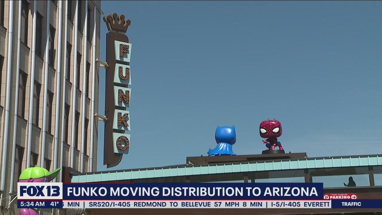Funko moving distribution to Arizona