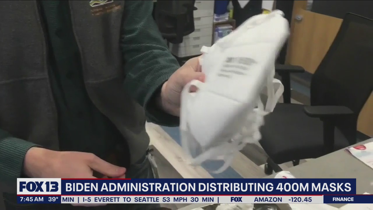 Biden administration distributing 400M masks