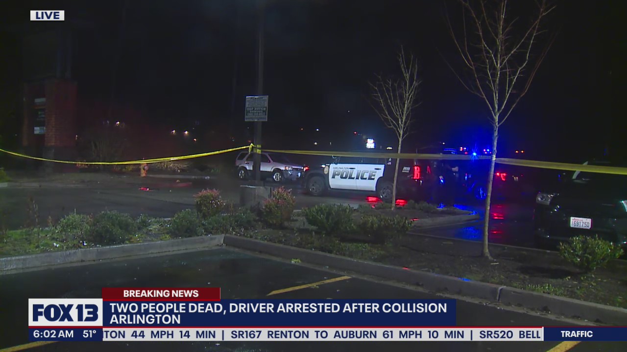 2 pedestrians killed, driver arrested after crash in Arlington
