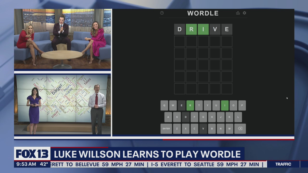 Luke Willson learns to play Wordle