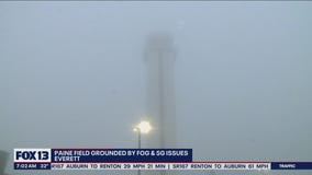 Fog, 5G issues at Paine Field