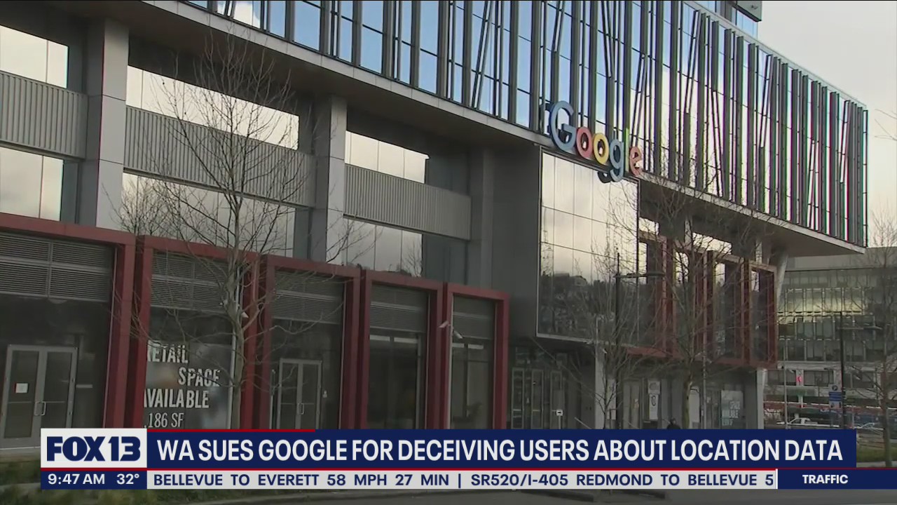 Washington sues Google for deceiving users about location data