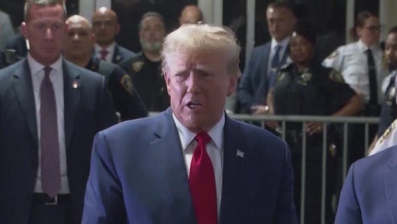 Trump in court to further delay hush money case