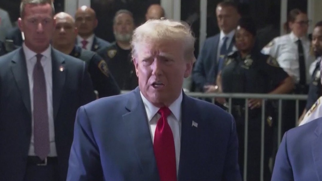 Trump in court to further delay hush money case